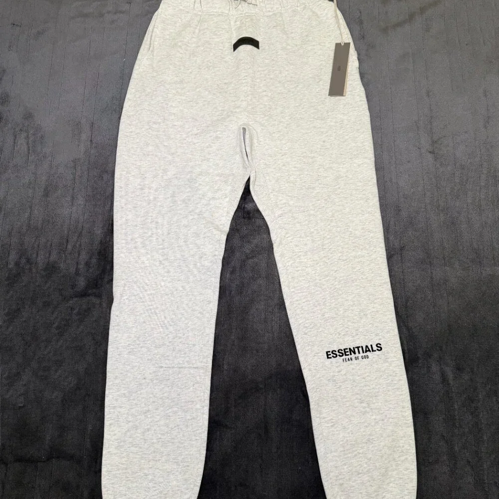 Combo Set Fear of God Essentials Light Oat Hoodie & Sweatpants BNWT Authentic ✅ - Picture 7 of 11